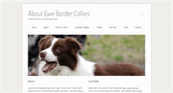 Desktop Screenshot of aboutewebordercollies.com