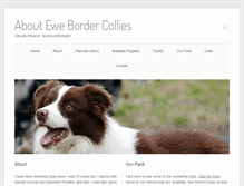 Tablet Screenshot of aboutewebordercollies.com